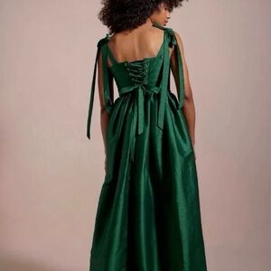 Louise New York Emerald Corsett Gown